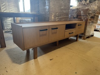 TV-dressoir, Label51, Cali, naturel